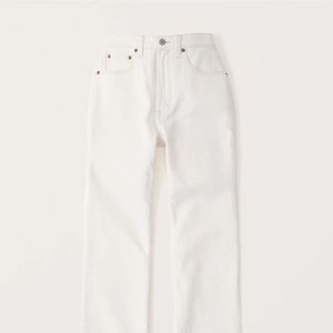 Abercrombie Ultra High Rise Ankle Straight